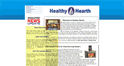 Desktop Screenshot of healthyhearth.net